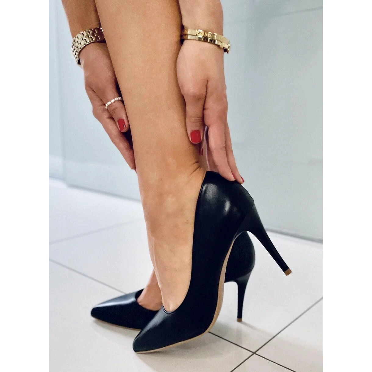 PA1 Clous Ajourés Cecile Black Le Noir – Image 4