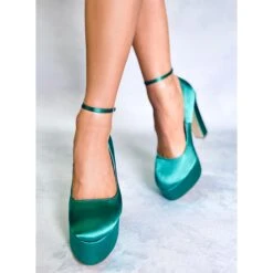 PA1 Escarpins à Plateforme Loren Green Vert