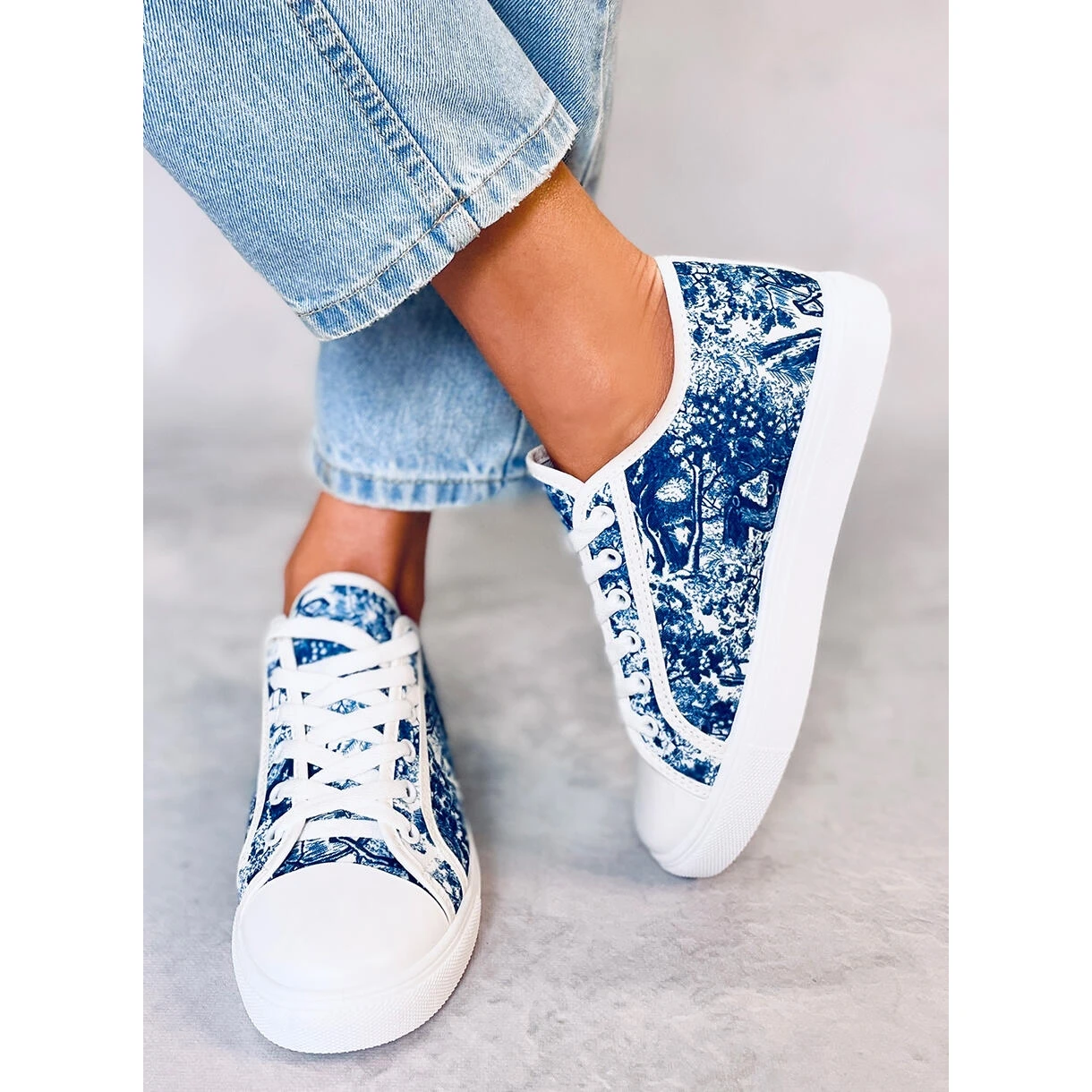 PA1 Espadrilles Evert Bleues Pour Femmes – Image 2