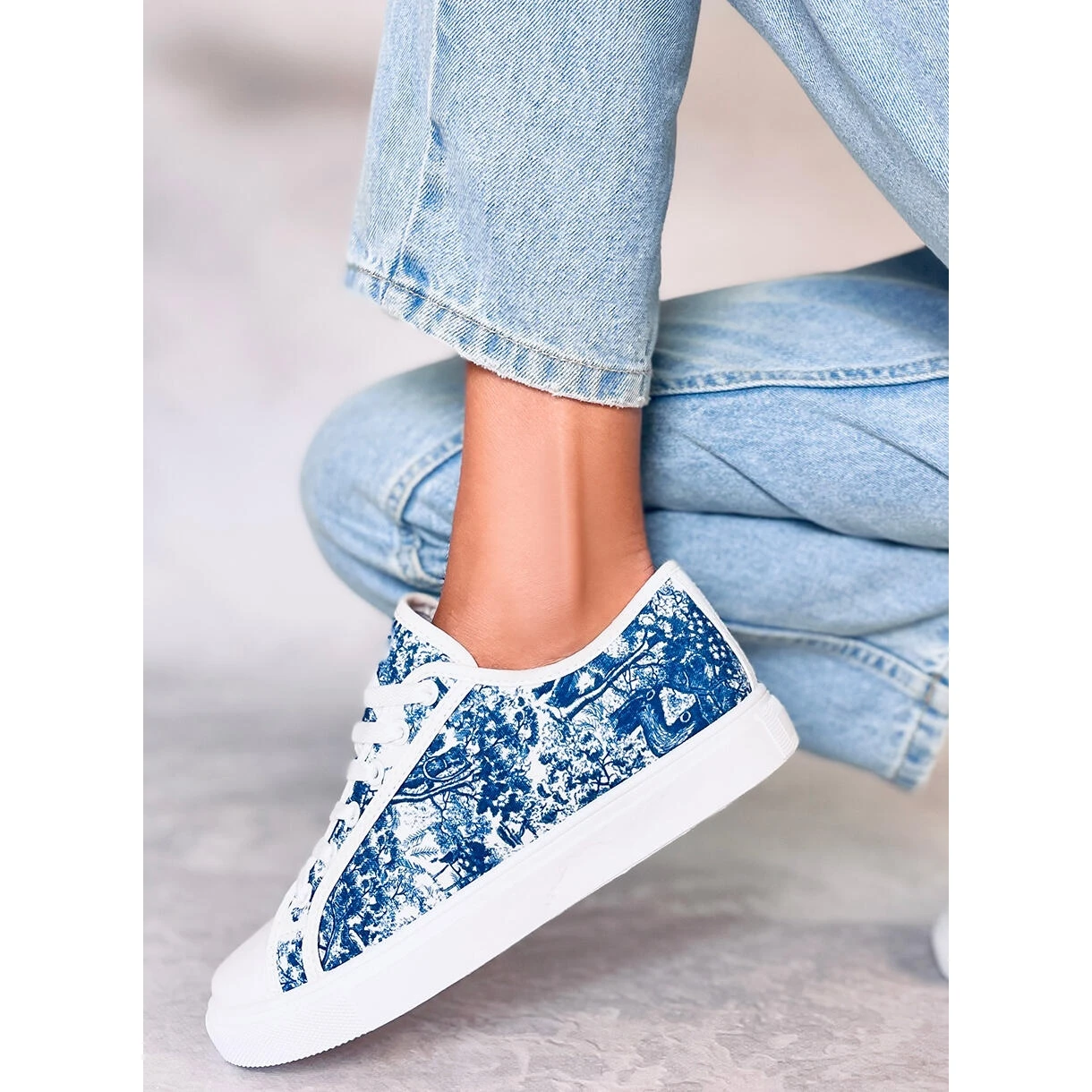 PA1 Espadrilles Evert Bleues Pour Femmes – Image 4