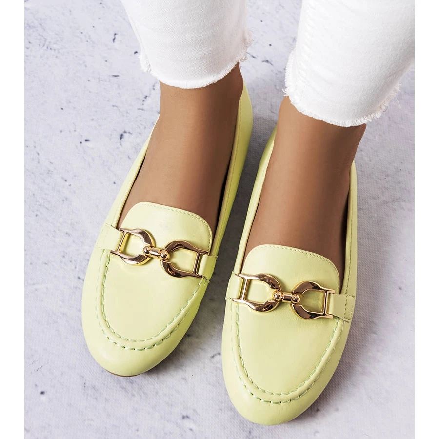 PA1 Mocassins Boucle Vert Sauvé – Image 2