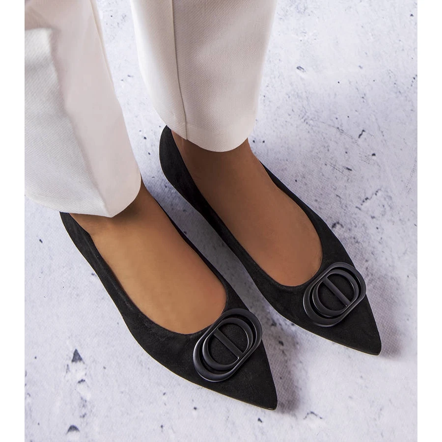 PA1 Mocassins En éco Suède Noir Grignon Le Noir