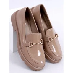 PA1 Mocassins Femme Bridget Kaki Beige