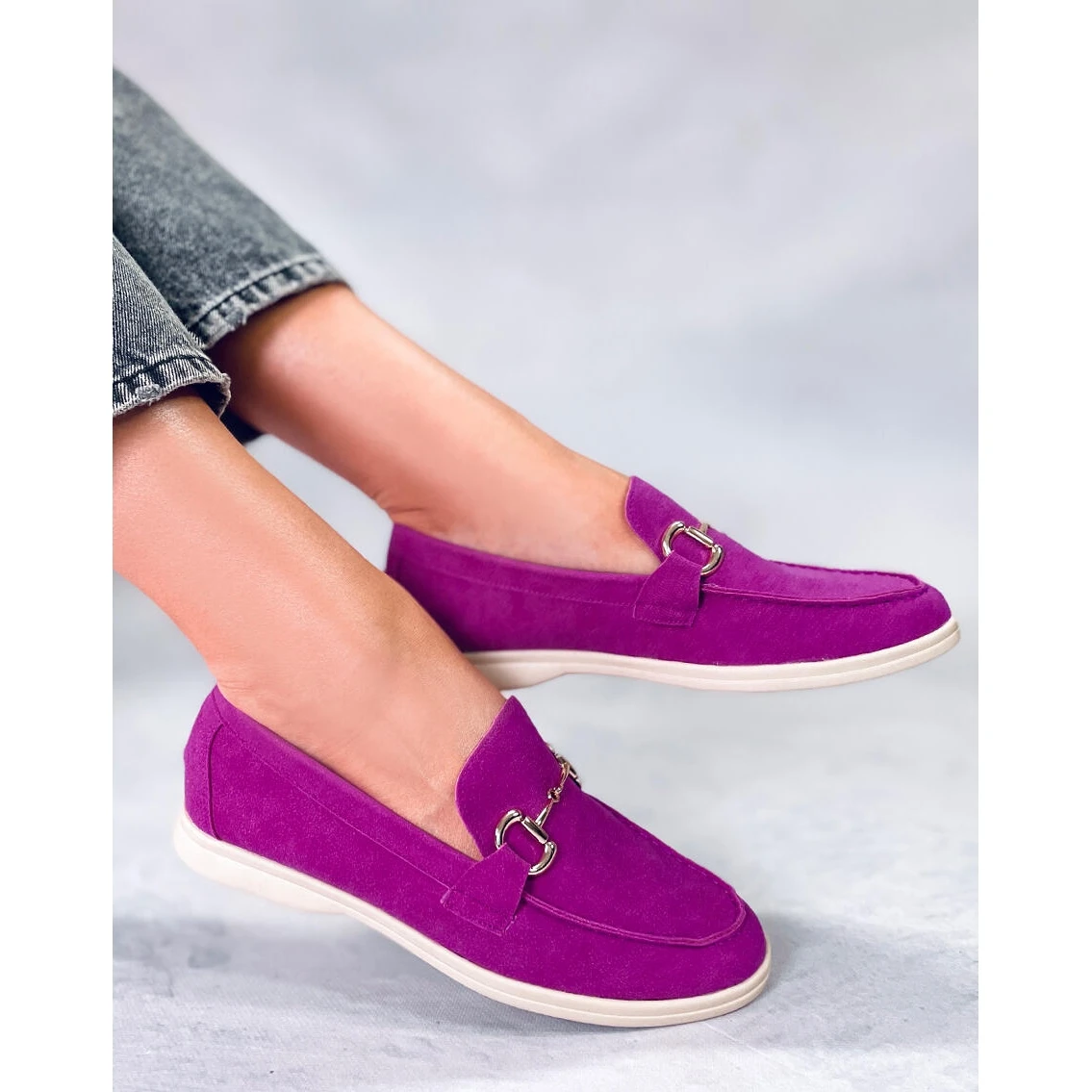 PA1 Mocassins Femme Milva Fuchsia Rose – Image 3
