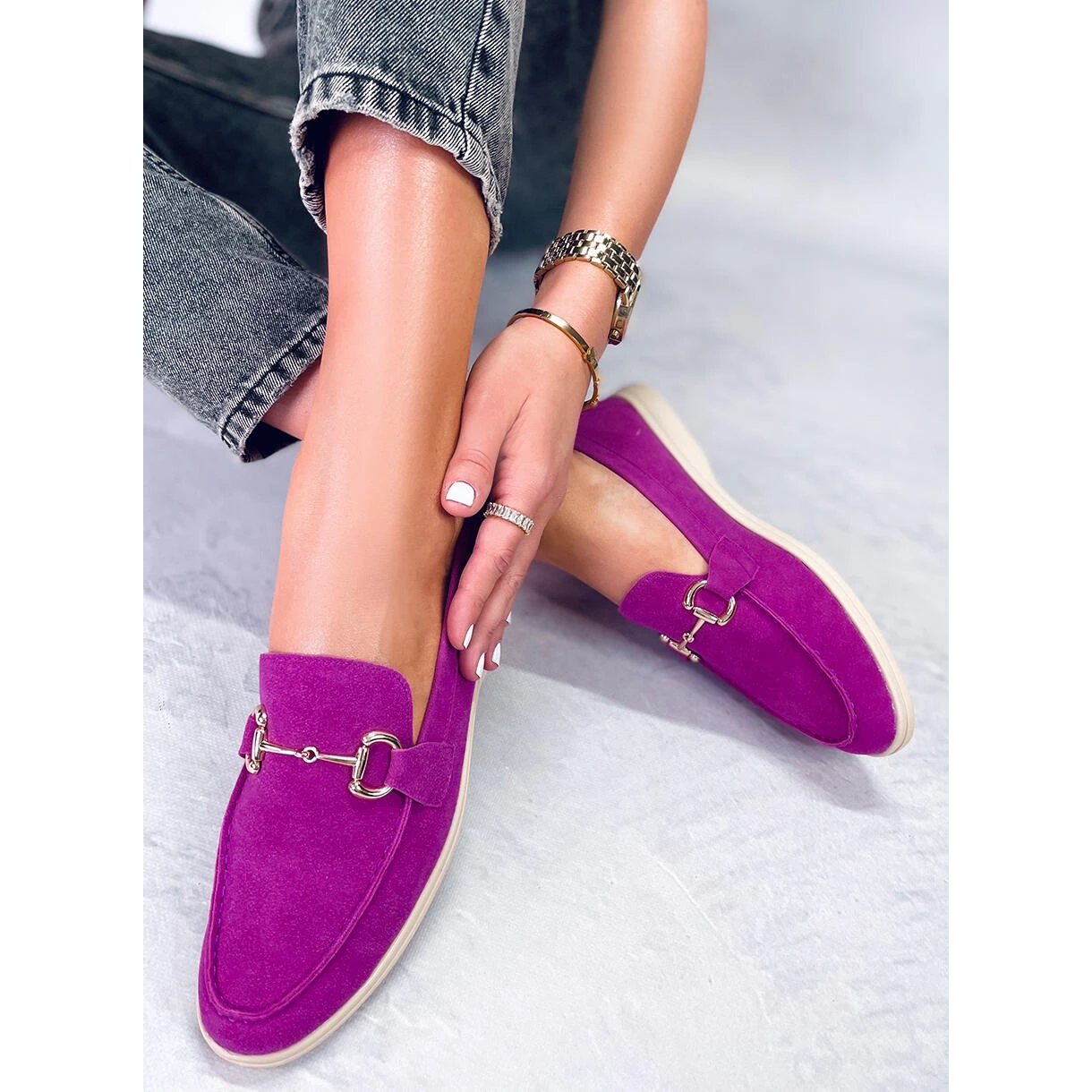 PA1 Mocassins Femme Milva Fuchsia Rose – Image 5