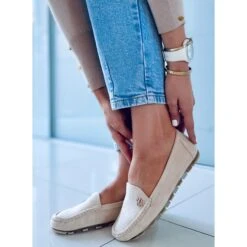 PA1 Mocassins Sekue Beige, Femmes