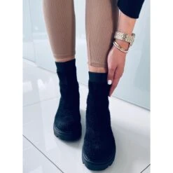 PA1 Roanna Bottines Chaussettes Noires Le Noir