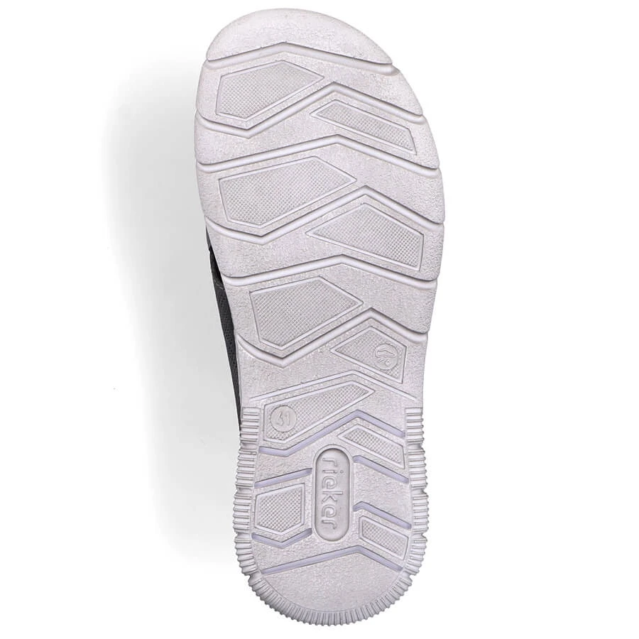 Pantoufles Confortables Pour Hommes Gris Rieker 25289-45 – Image 7