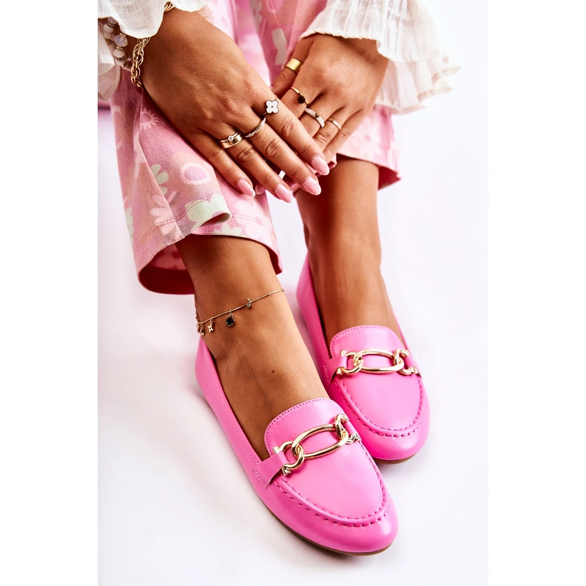 PG1 Mocassins à Décor Millario Rose – Image 3