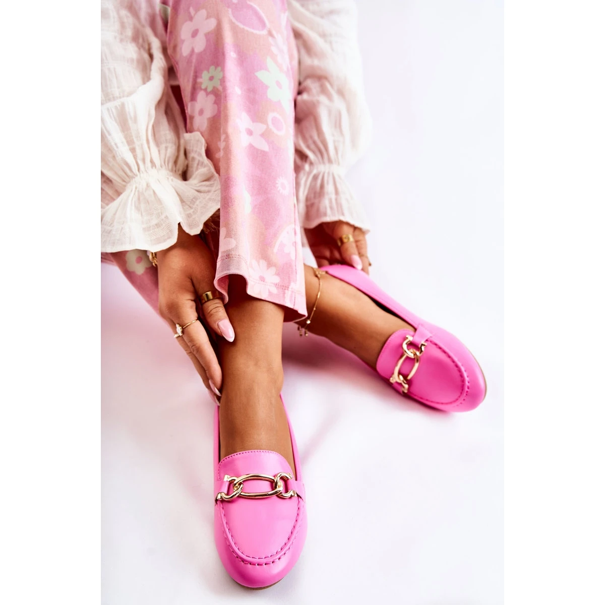 PG1 Mocassins à Décor Millario Rose – Image 5