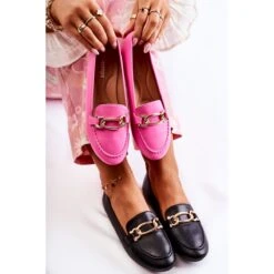 PG1 Mocassins Millario Noirs Avec Ornement Le Noir