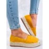 Pilar Espadrilles Jaunes Pour Femmes