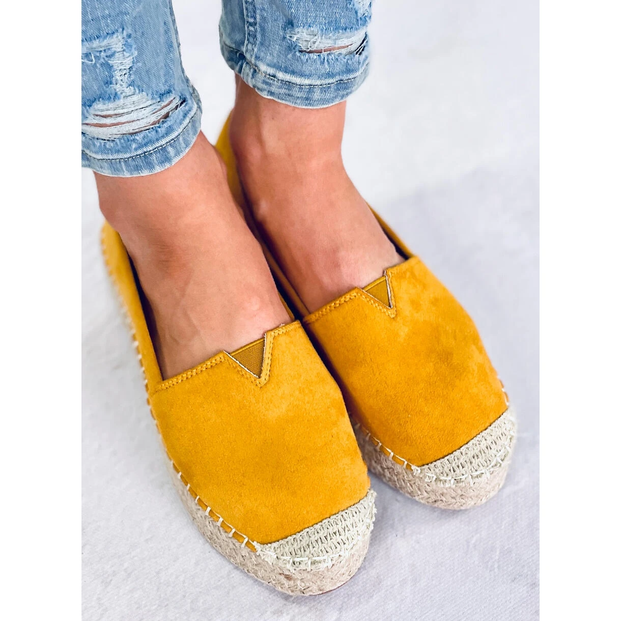 Pilar Espadrilles Jaunes Pour Femmes – Image 2
