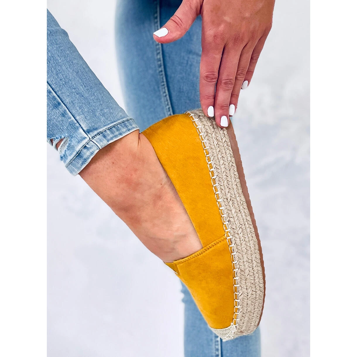 Pilar Espadrilles Jaunes Pour Femmes – Image 4