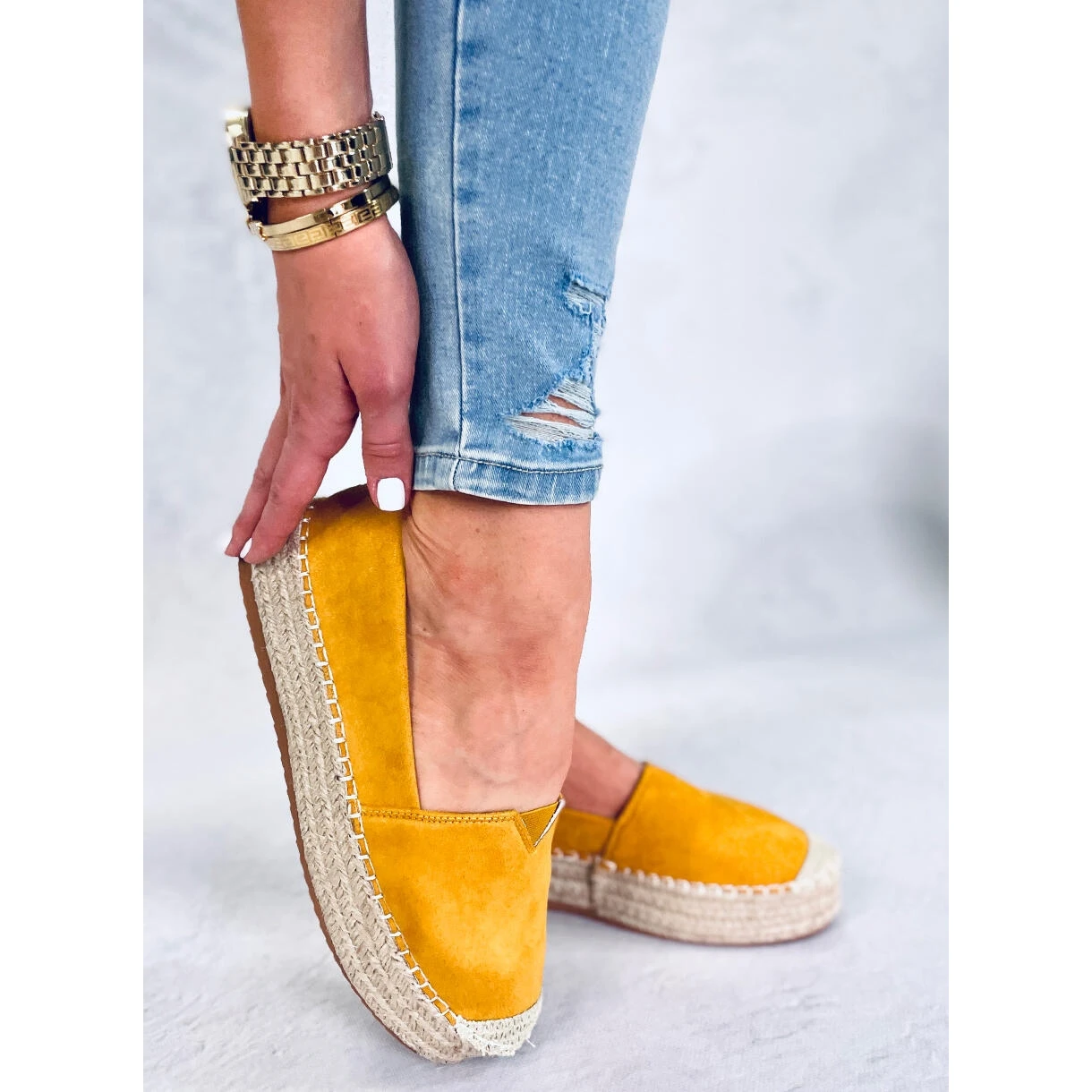Pilar Espadrilles Jaunes Pour Femmes – Image 5