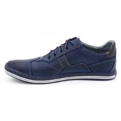 Polbut 1801 Chaussures Décontractées Bleu Marine Pour Hommes