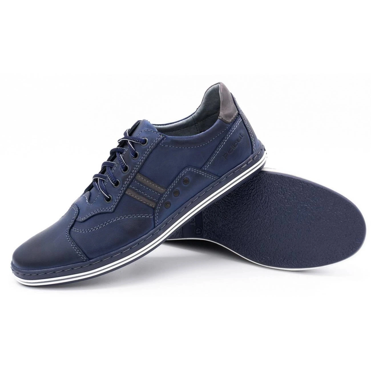 Polbut 1801 Chaussures Décontractées Bleu Marine Pour Hommes – Image 3