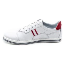 Polbut 1801L Chaussures Décontractées Blanches Pour Hommes