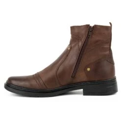 Polbut Bottines Chelsea Hiver Homme 252 Marron Brun
