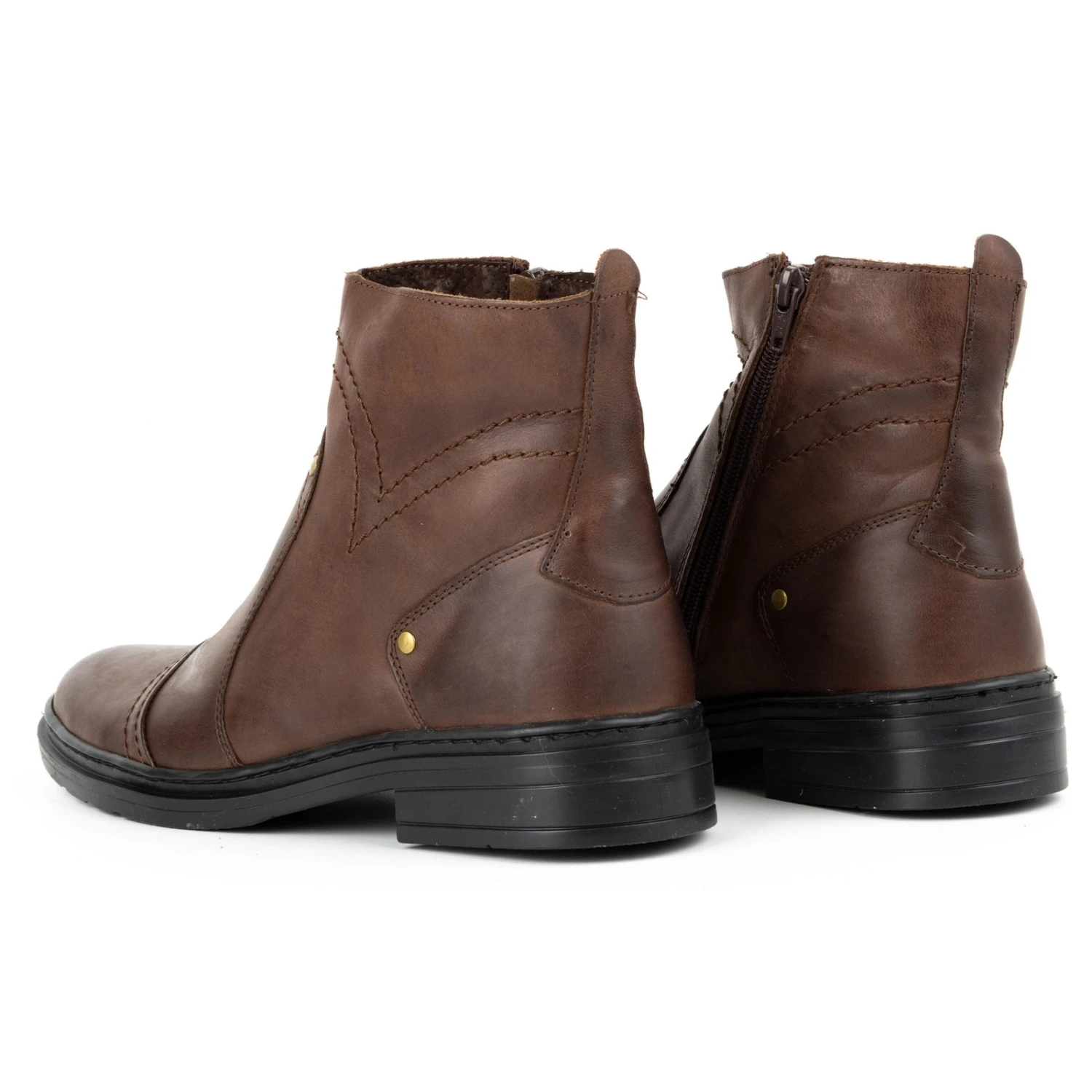 Polbut Bottines Chelsea Hiver Homme 252 Marron Brun – Image 6