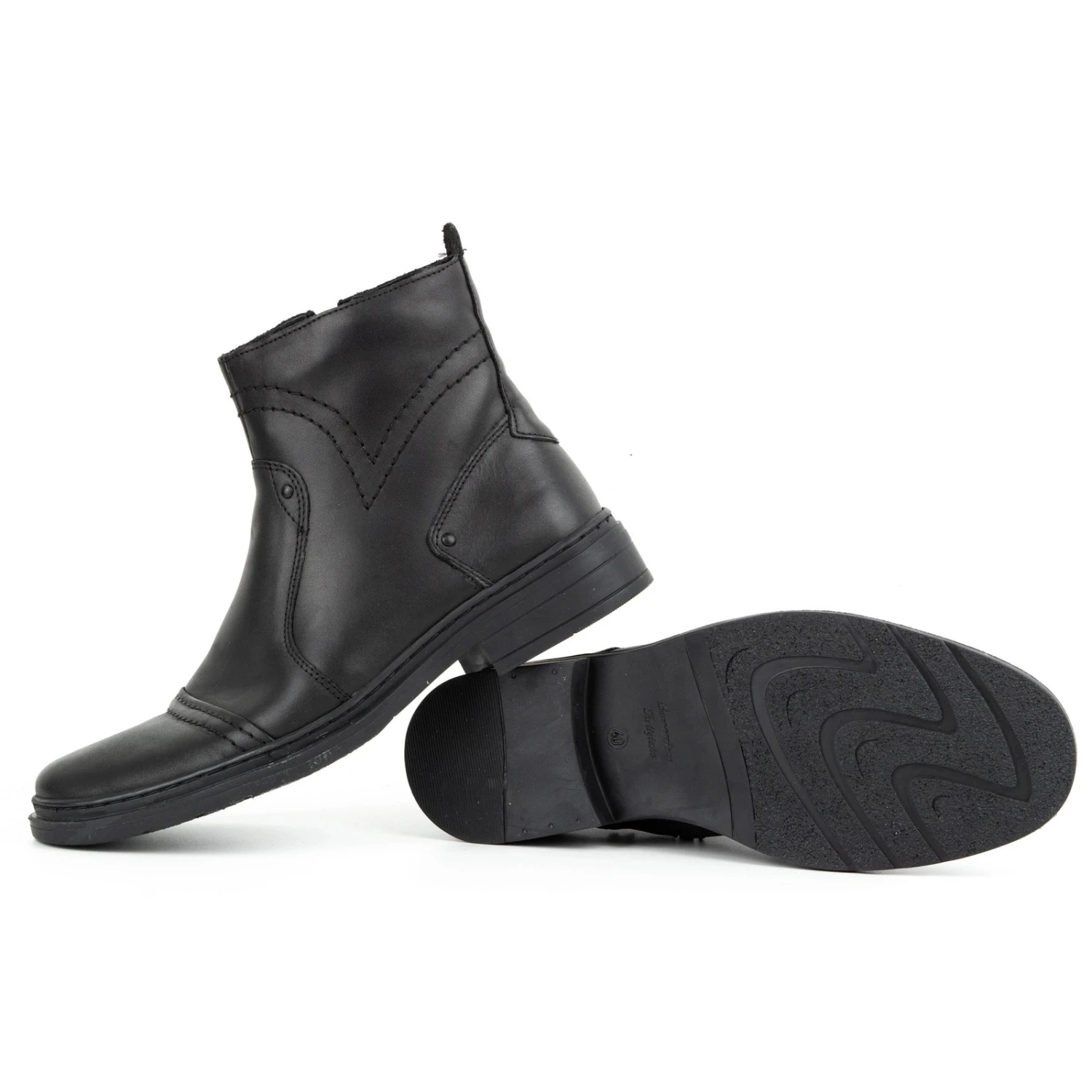 Polbut Bottines Chelsea Hiver Homme 252 Noir Le Noir – Image 4