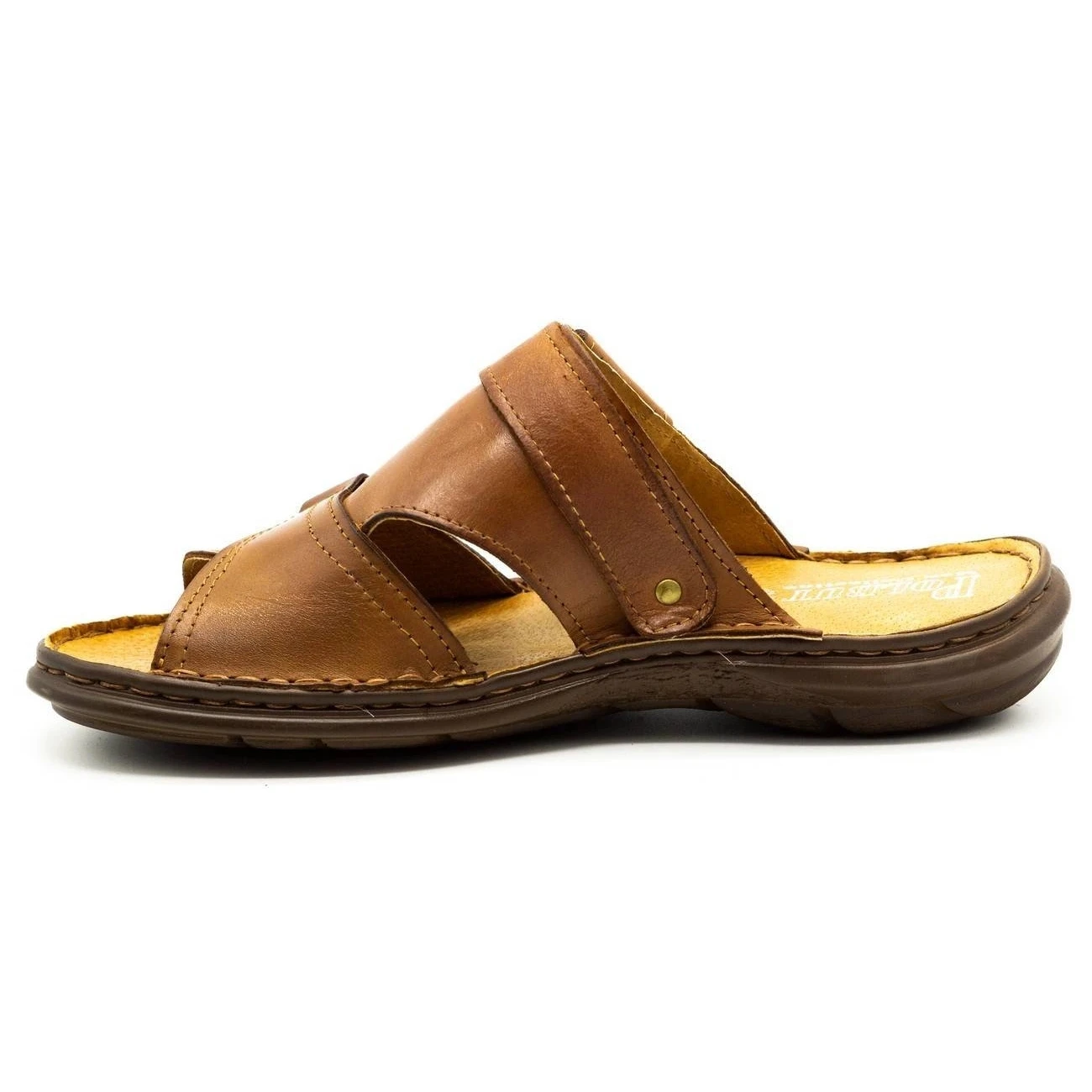 Polbut Chaussons Homme 024 Camel Brun – Image 3