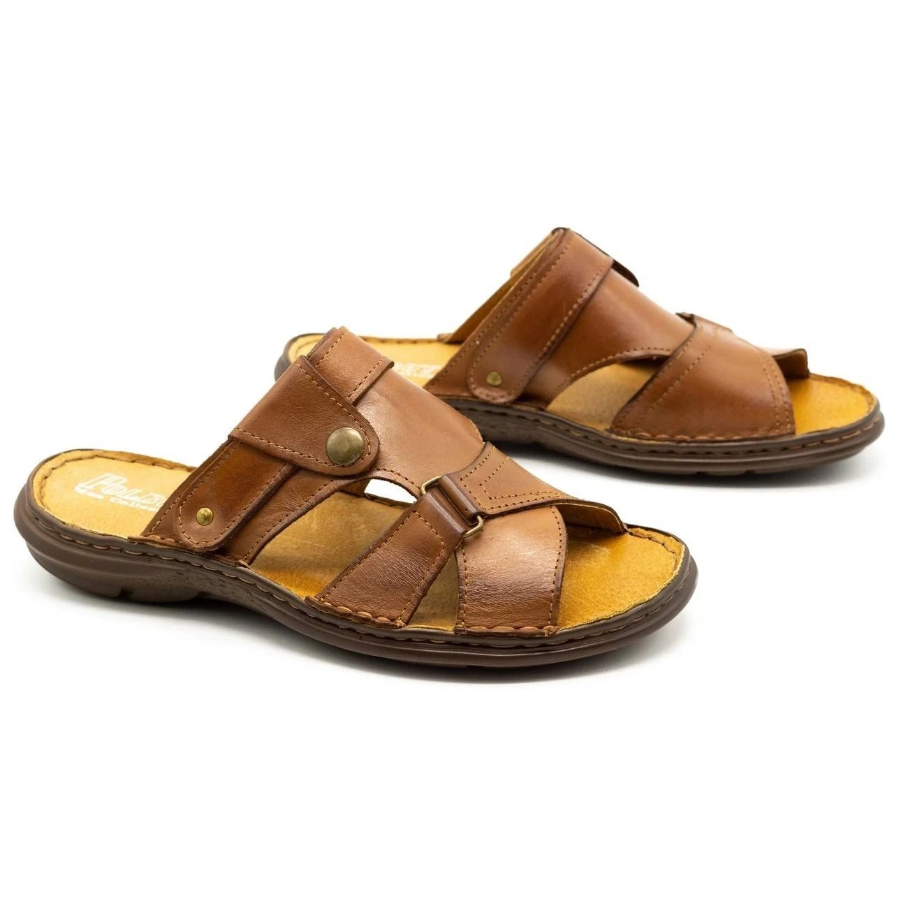 Polbut Chaussons Homme 024 Camel Brun – Image 6