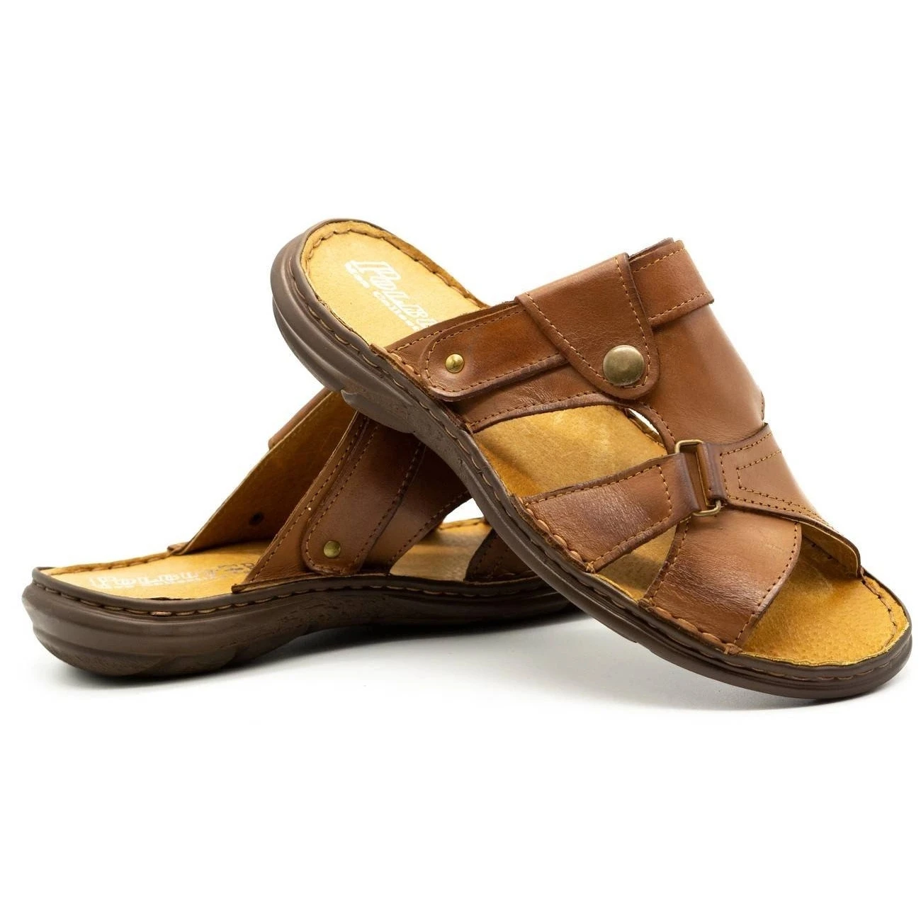 Polbut Chaussons Homme 024 Camel Brun – Image 8