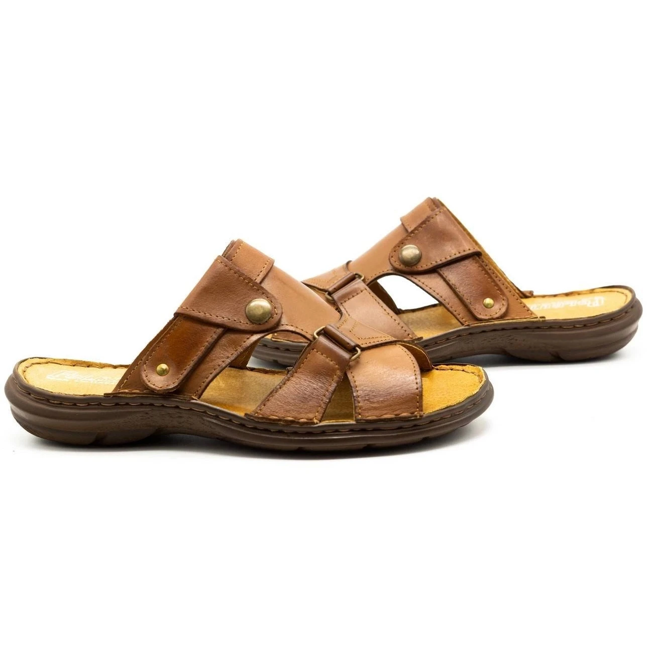 Polbut Chaussons Homme 024 Camel Brun – Image 9