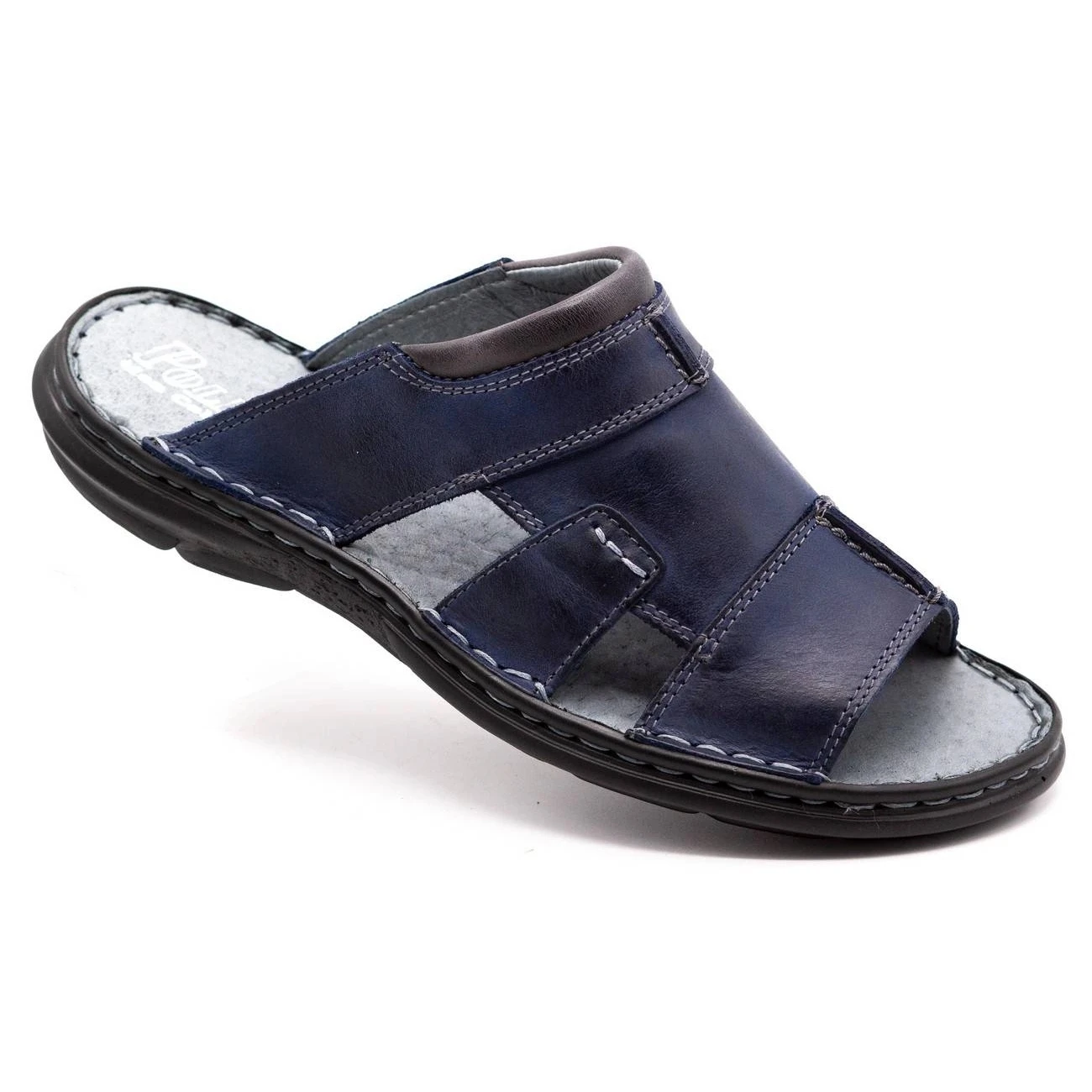 Polbut Chaussons Homme 358 Bleu Marine – Image 4