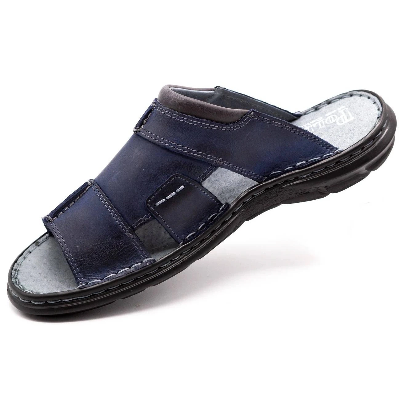 Polbut Chaussons Homme 358 Bleu Marine – Image 5
