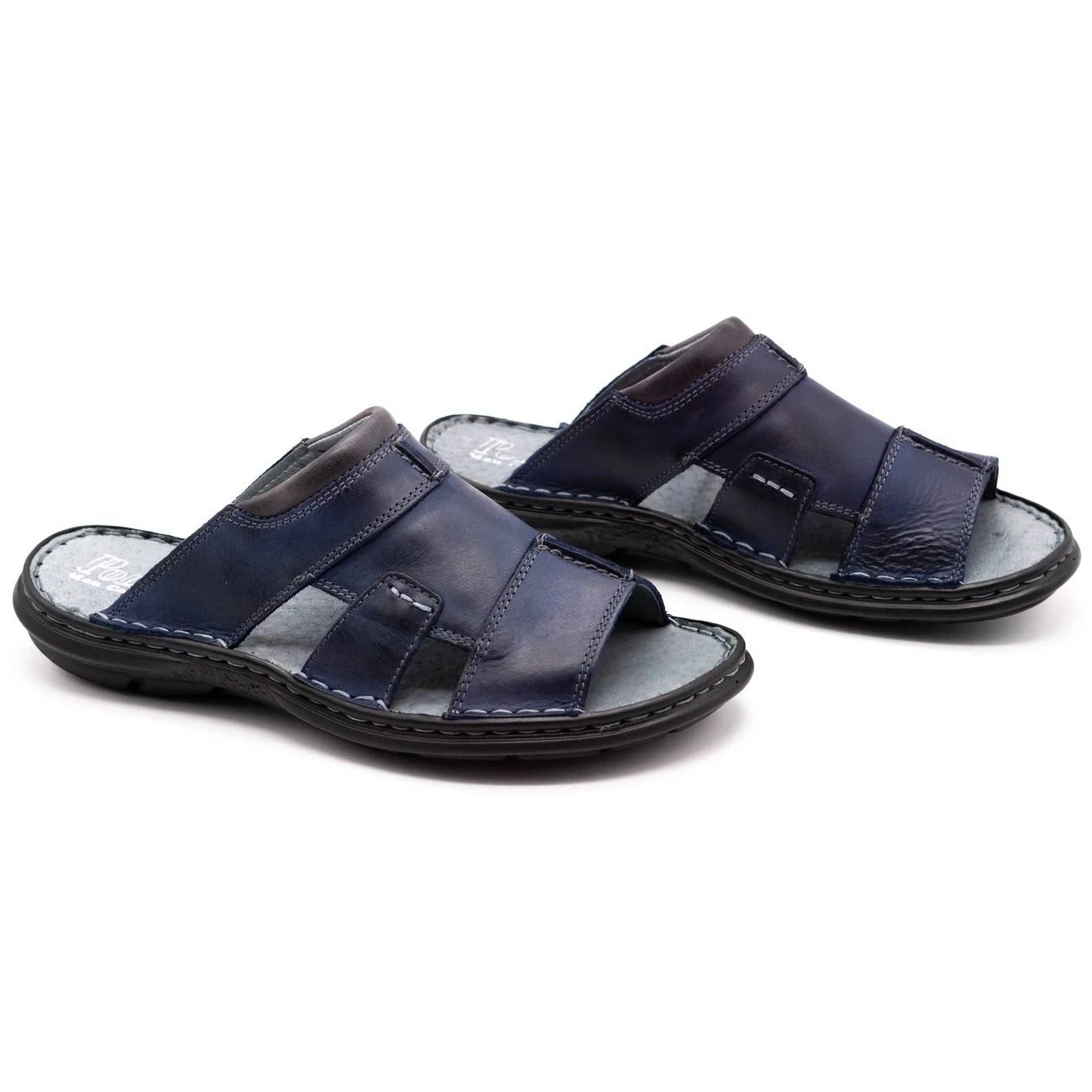 Polbut Chaussons Homme 358 Bleu Marine – Image 6