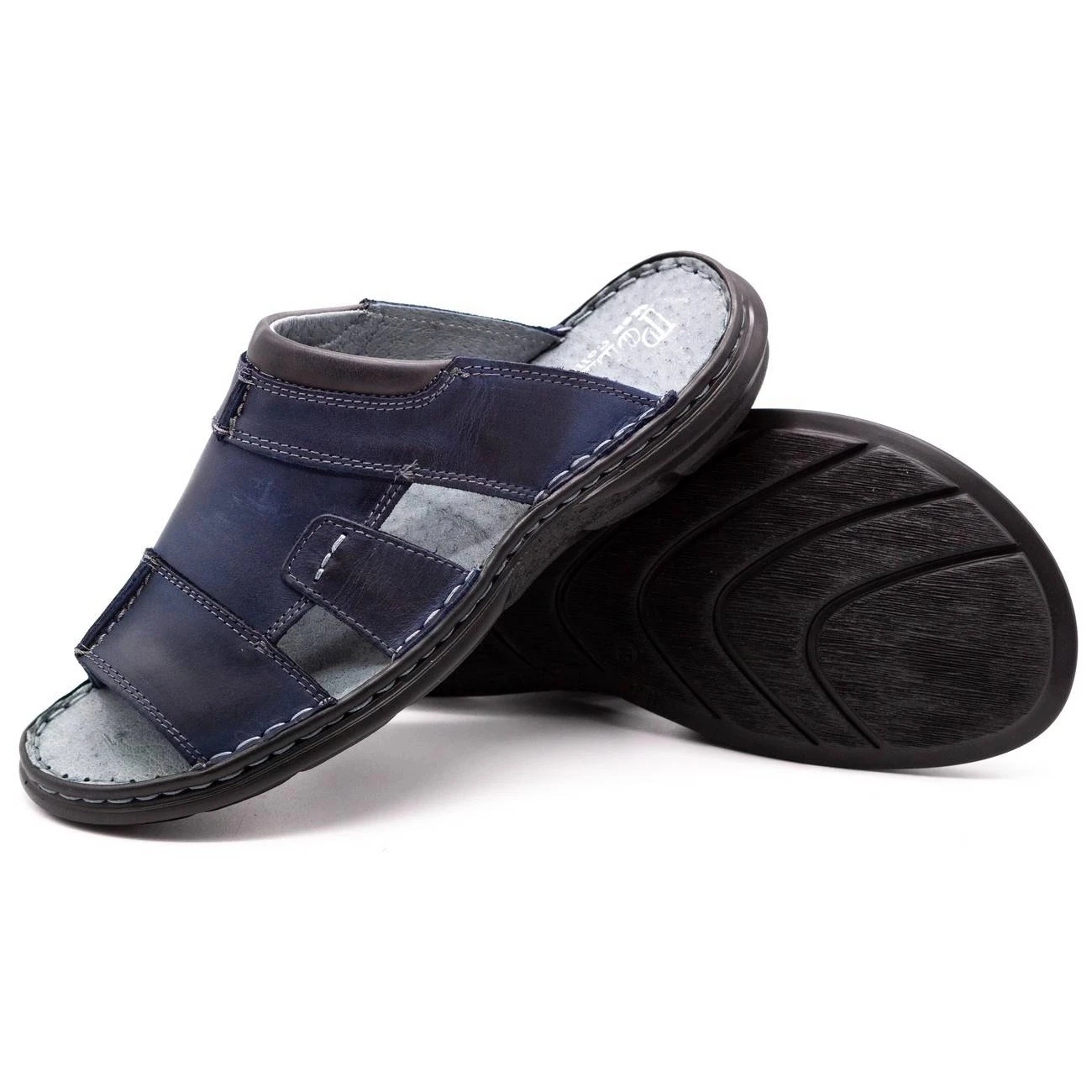 Polbut Chaussons Homme 358 Bleu Marine – Image 7
