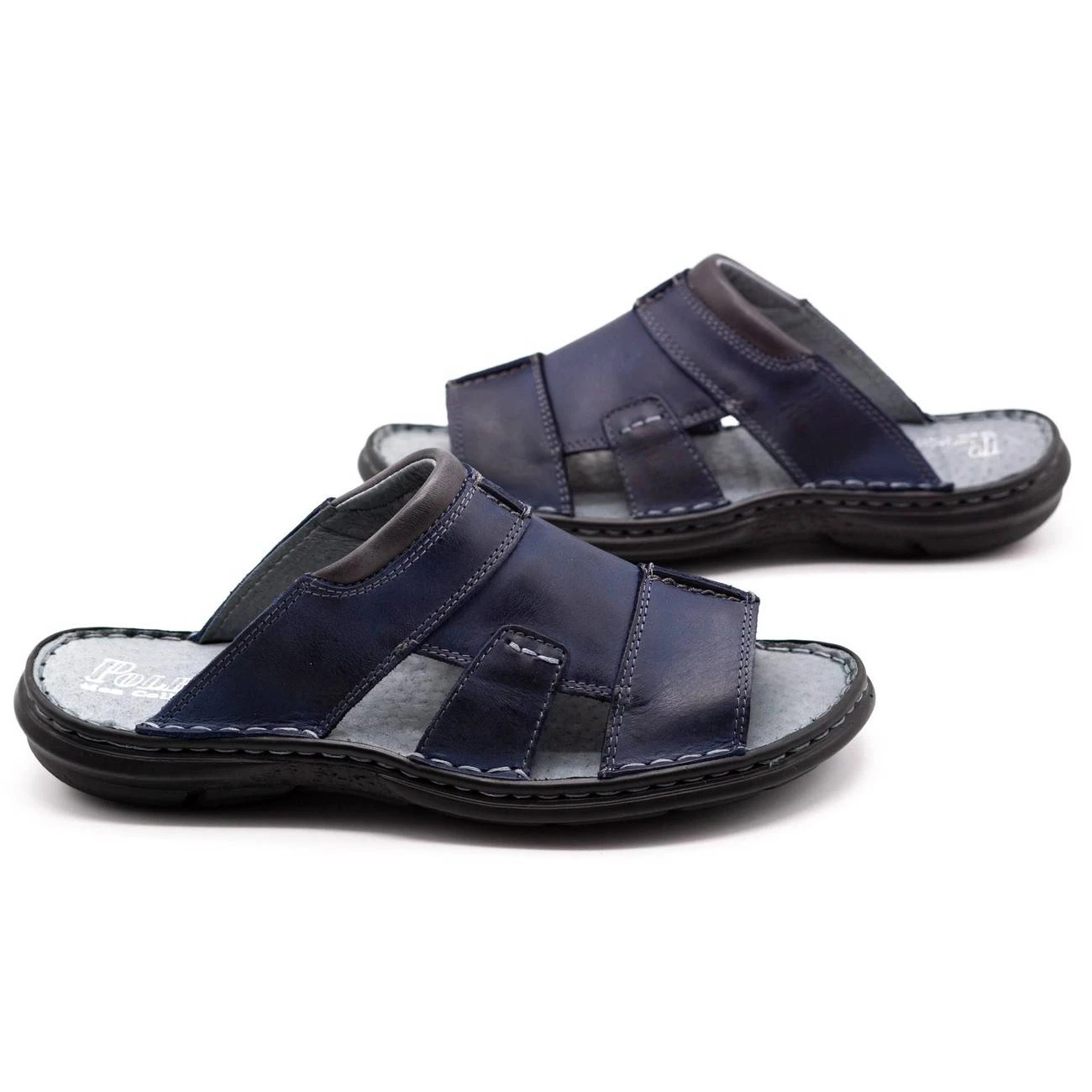 Polbut Chaussons Homme 358 Bleu Marine – Image 8