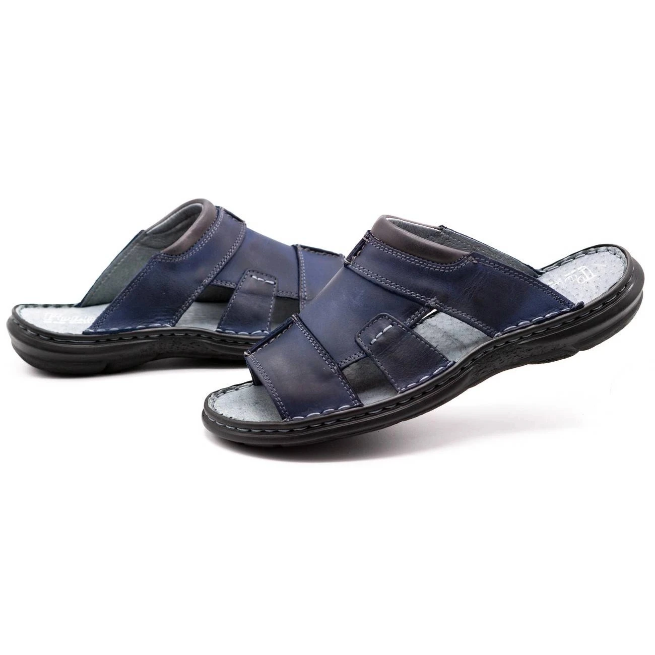 Polbut Chaussons Homme 358 Bleu Marine – Image 9