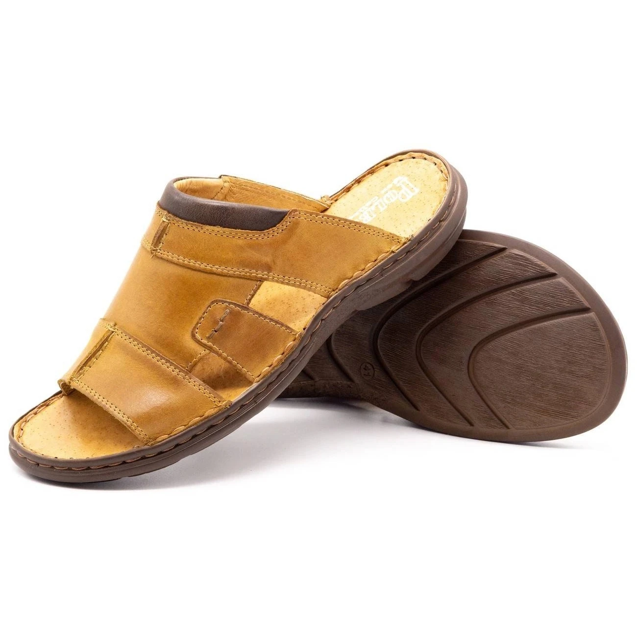 Polbut Chaussons Homme 358 Rouge Orange – Image 5