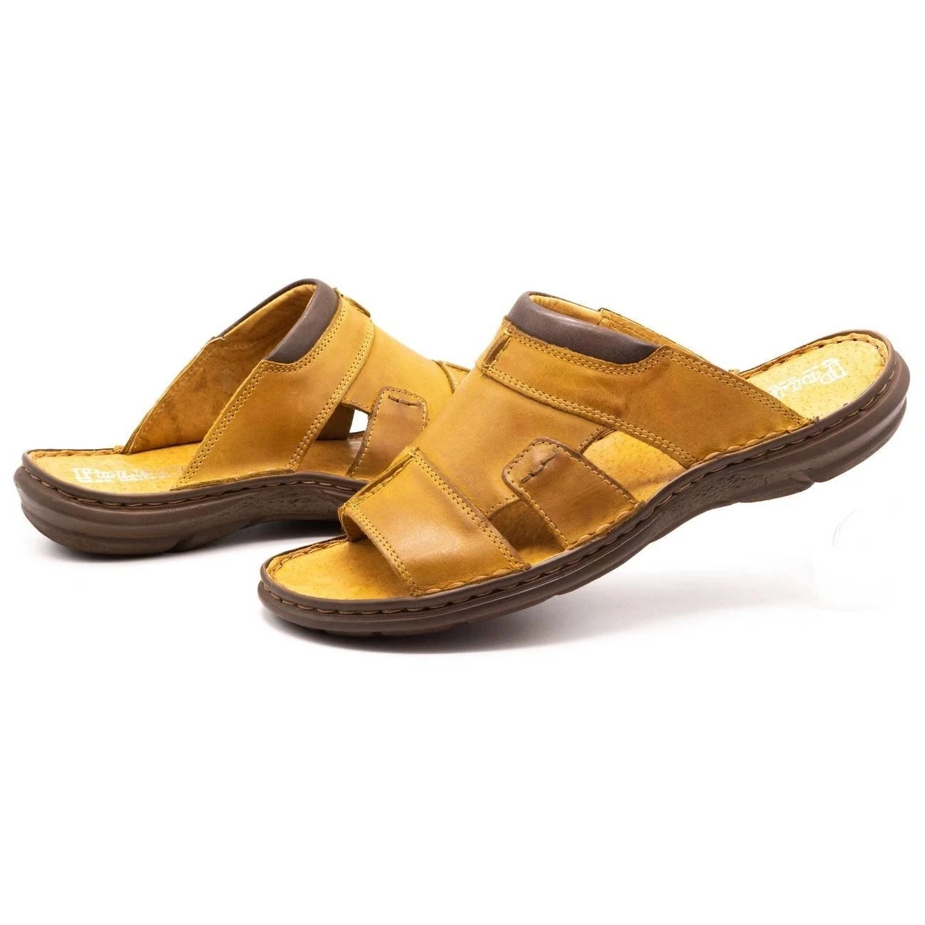 Polbut Chaussons Homme 358 Rouge Orange – Image 6