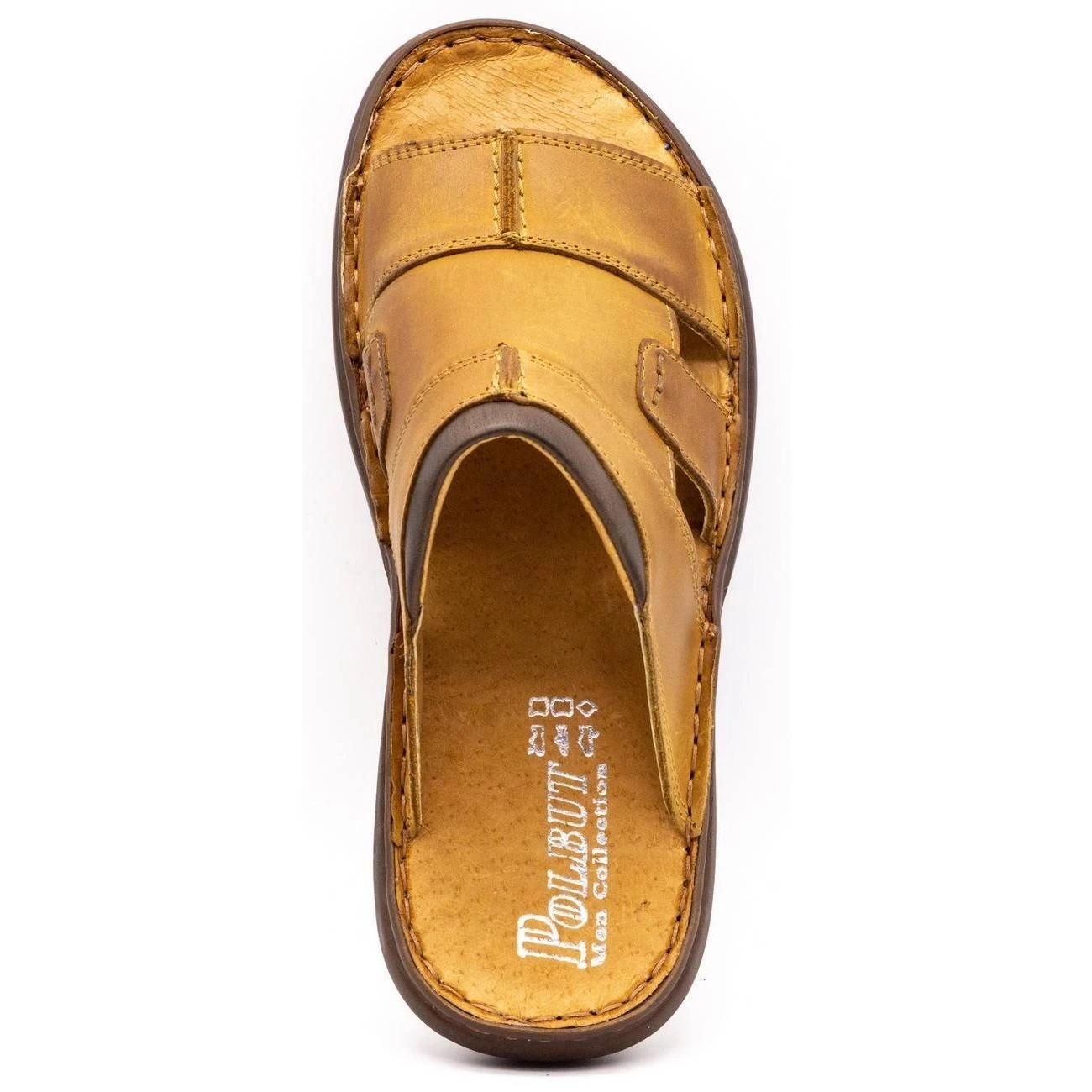 Polbut Chaussons Homme 358 Rouge Orange – Image 8