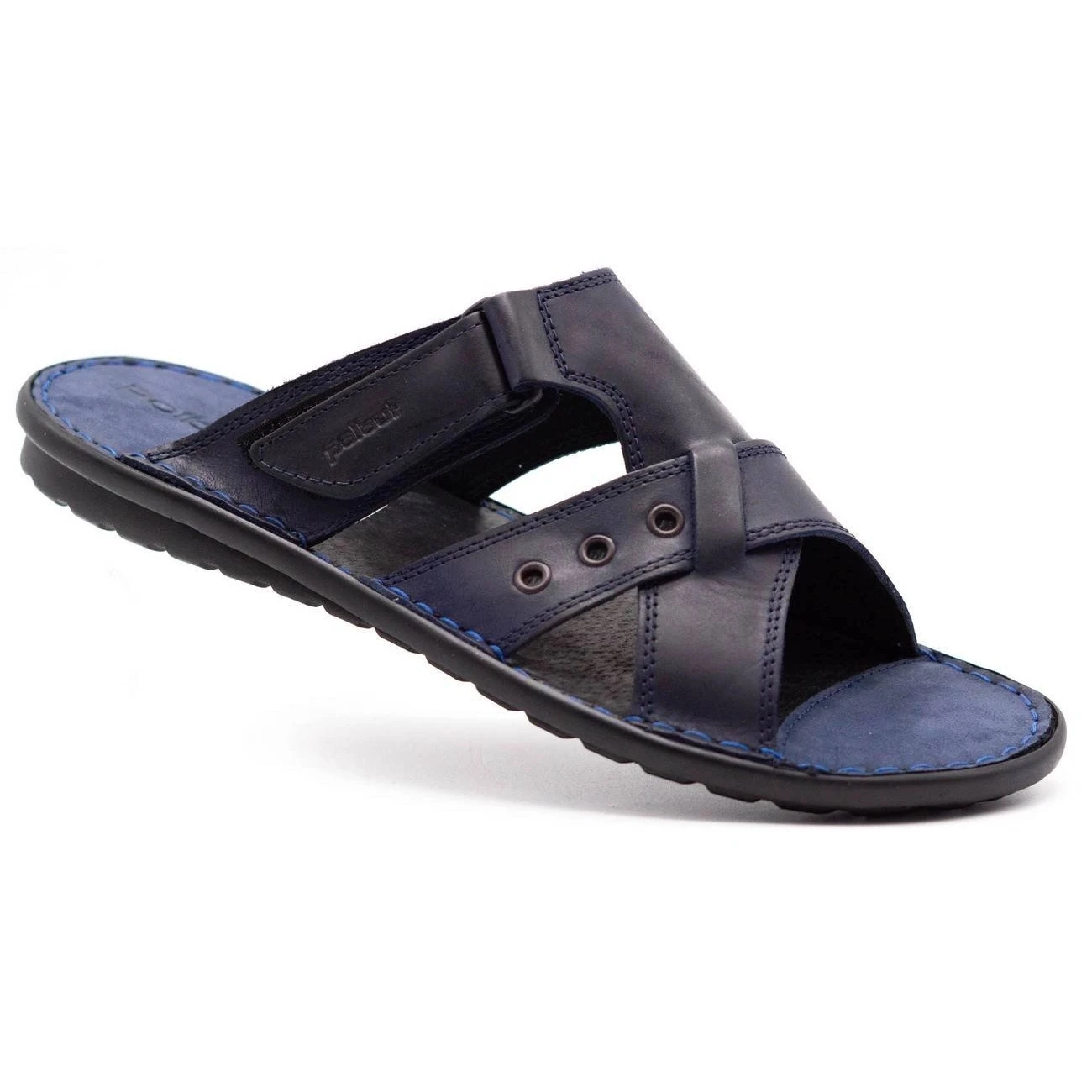 Polbut Chaussons Homme SA05 Bleu Marine Foncé