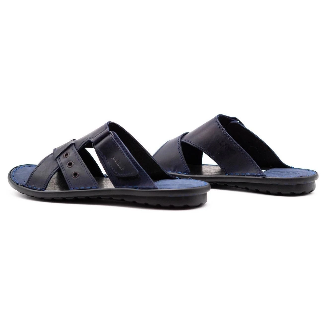 Polbut Chaussons Homme SA05 Bleu Marine Foncé – Image 8