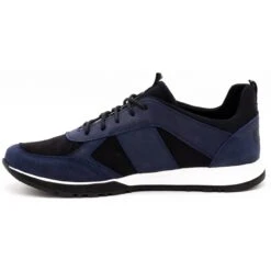 Polbut Chaussures Casual Cuir Homme 2111P Bleu Marine