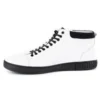 Polbut Chaussures Creepers En Cuir Pour Hommes 2108sw Blanc Blanche