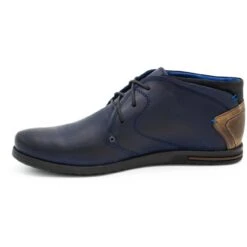 Polbut Chaussures Cuir Homme C37SW Bleu Marine