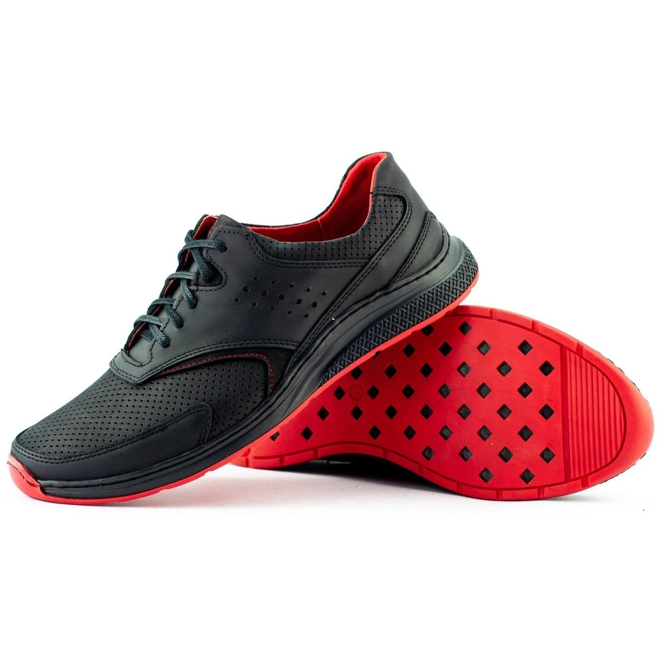 Polbut Chaussures De Sport Pour Hommes Noires J72 Le Noir – Image 4