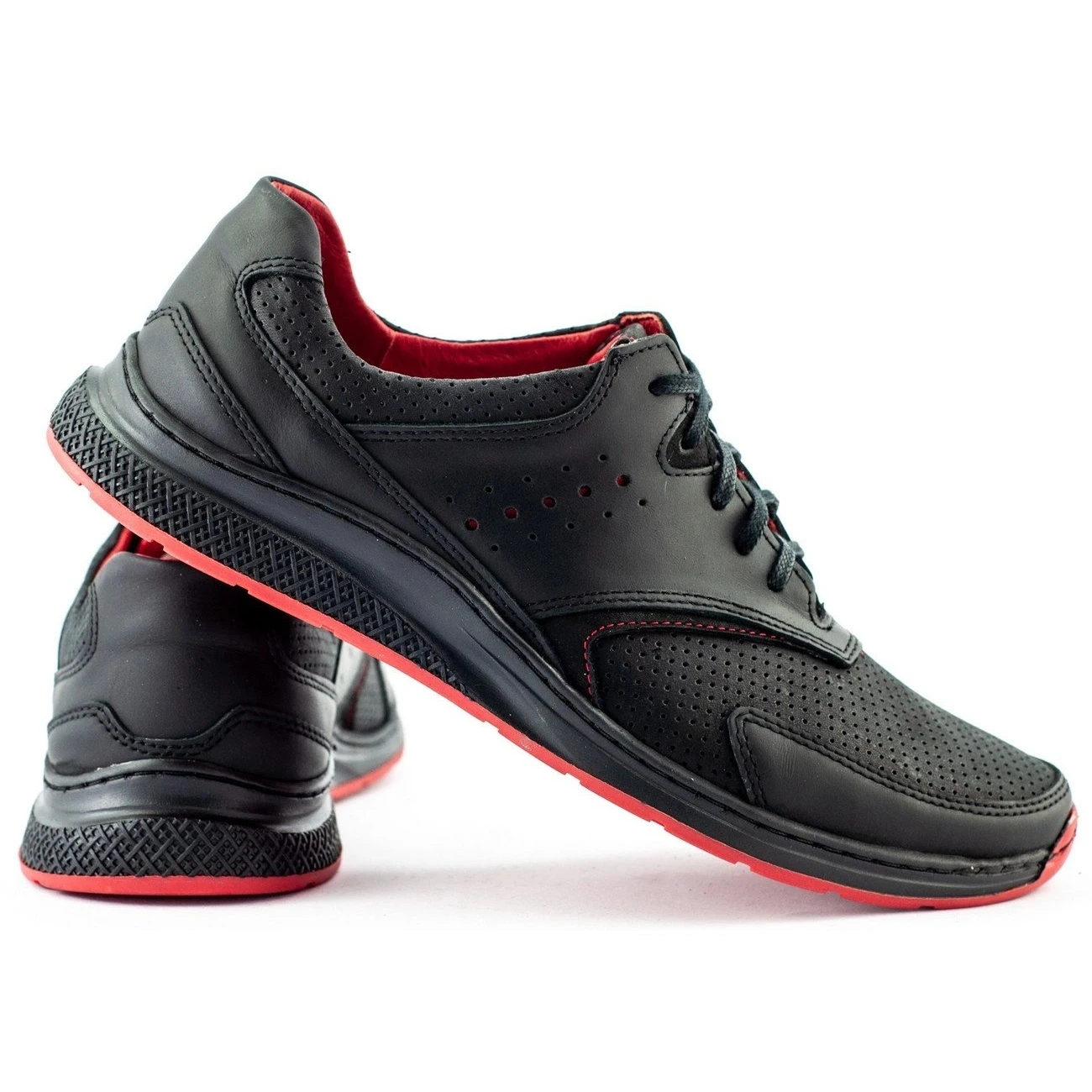 Polbut Chaussures De Sport Pour Hommes Noires J72 Le Noir – Image 5