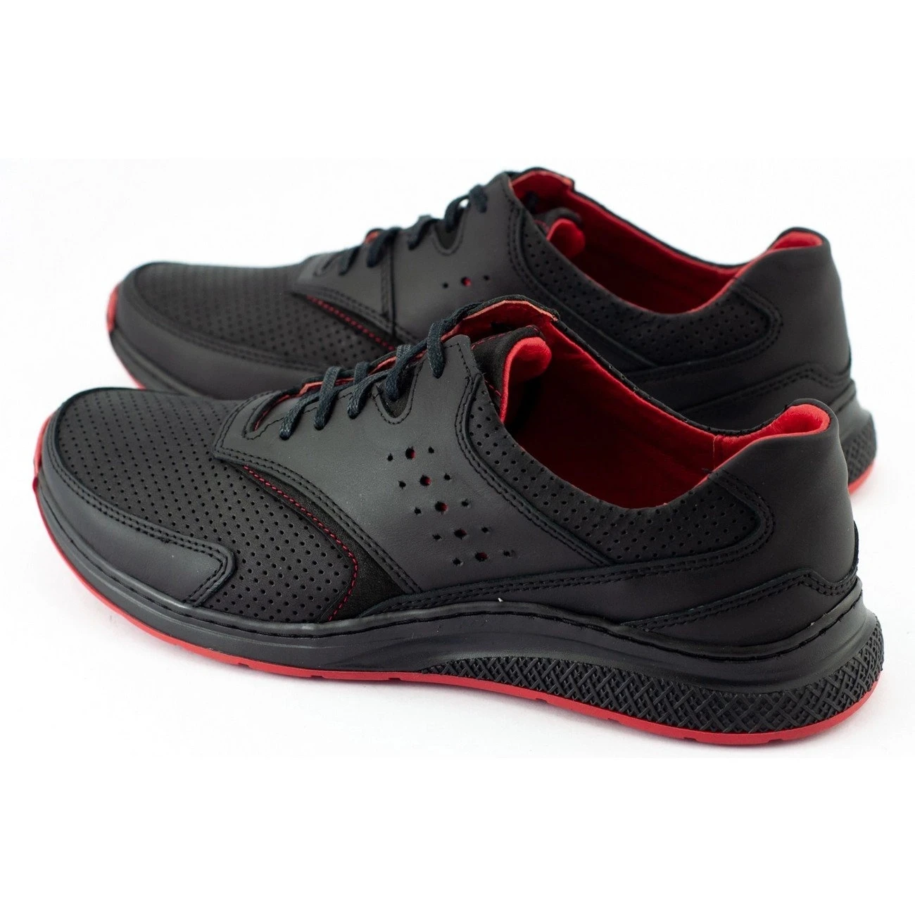 Polbut Chaussures De Sport Pour Hommes Noires J72 Le Noir – Image 9