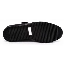 Polbut Chaussures Décontractées En Cuir Pour Hommes 2102/2 Noir Le Noir