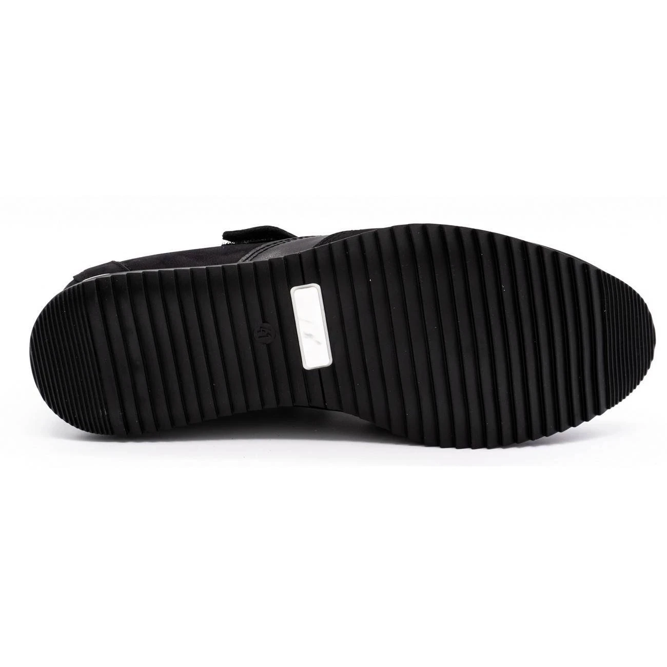 Polbut Chaussures Décontractées En Cuir Pour Hommes 2102/2 Noir Le Noir