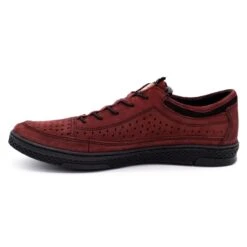 Polbut Chaussures Homme Cuir K22P Bordeaux Rouge