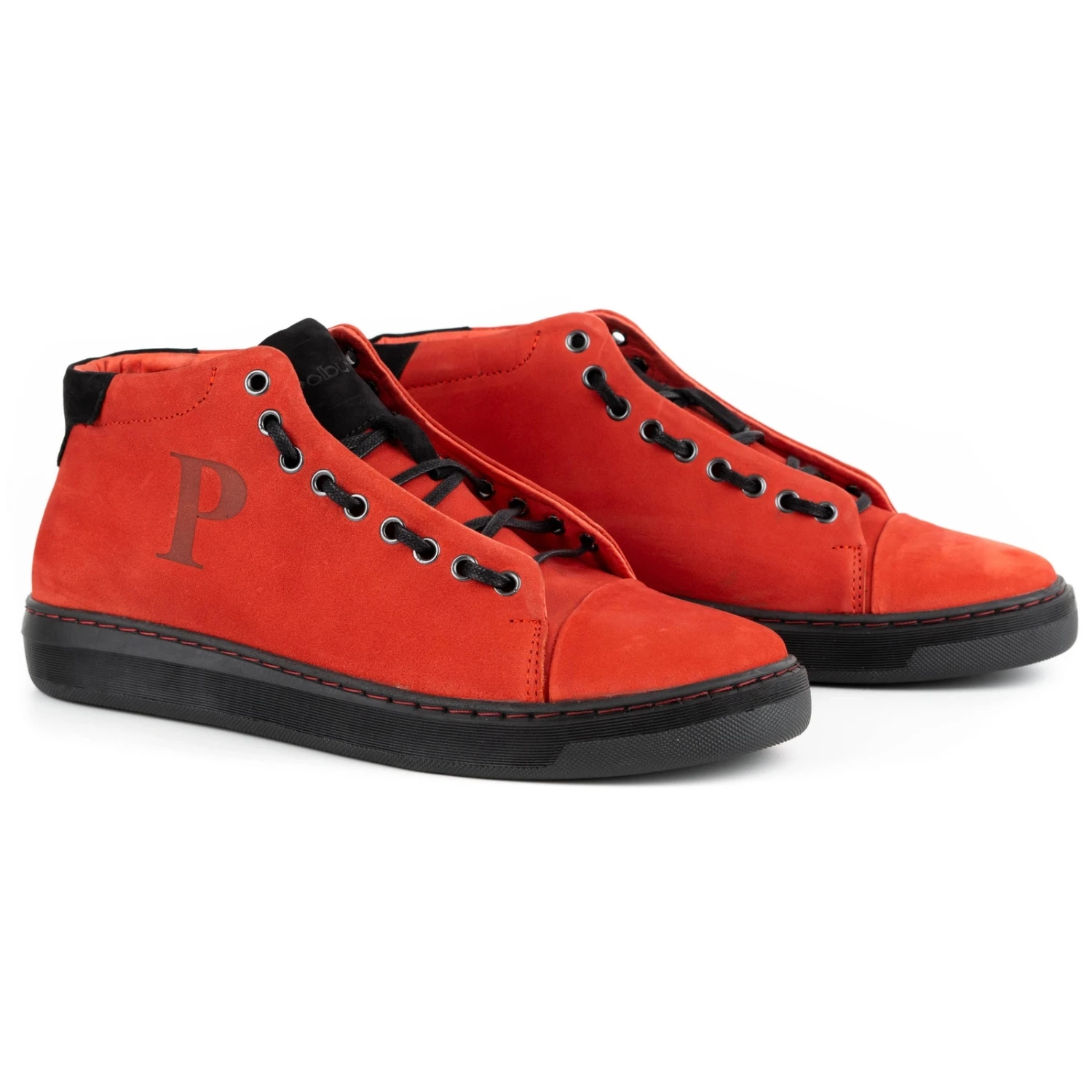 Polbut Chaussures Homme Cuir Rouge 2110sw – Image 3